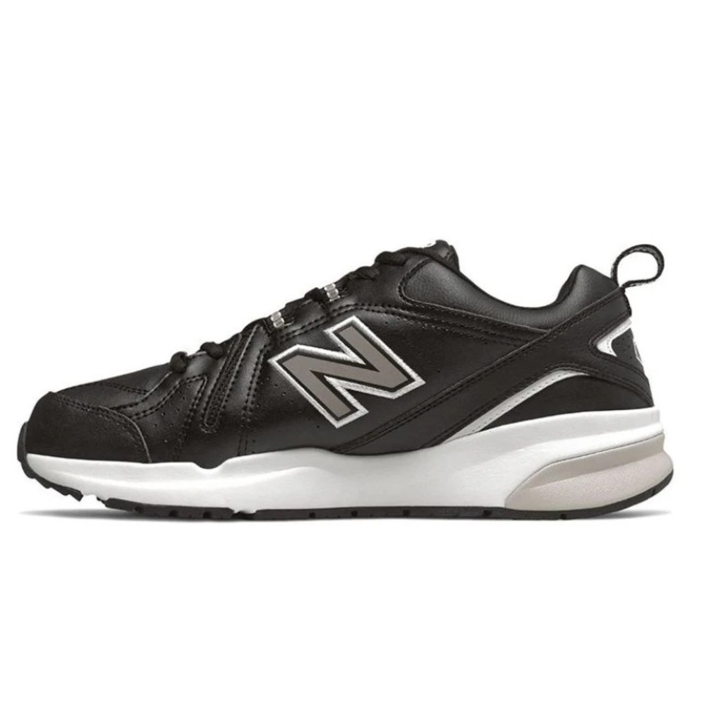 New Balance® (Men's 6.5 D) 608v5 Training Shoes in Black/White - Picture 2 of 5